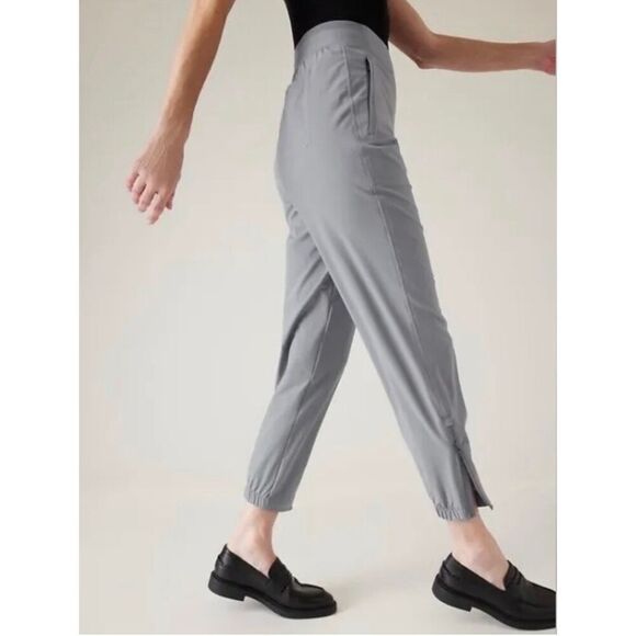 ATHLETA Women’s Grey Brooklyn Heights Jogger Size 10 - Picture 2 of 10